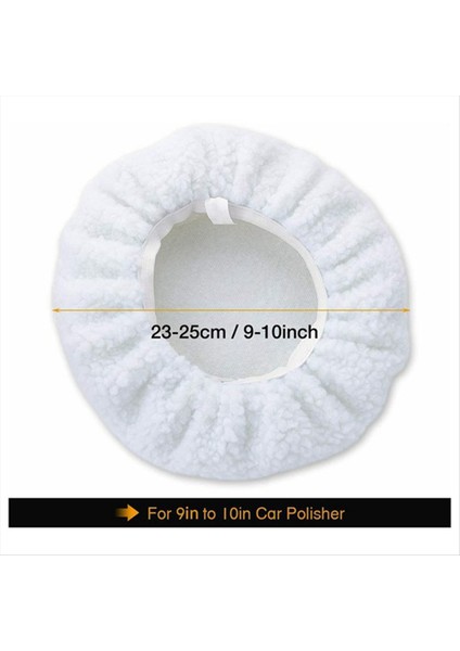 20 Adet 10 Inç Kaput Cila Ped Parlatma Bufat Arabası Tampon Mum (Yurt Dışından) indirimleri