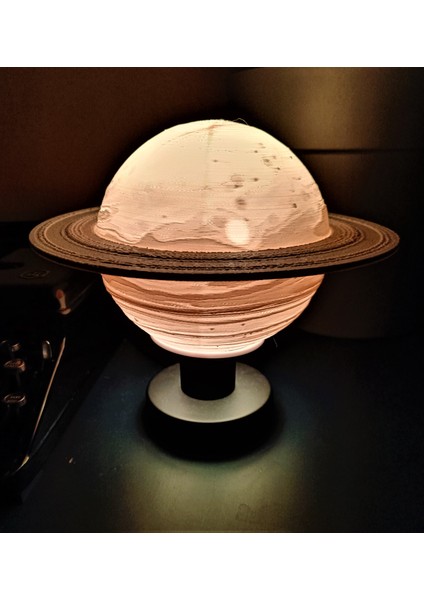 Satürn Masa Lambası