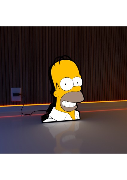 Homer Simpson - Işık Kutusu - Lamba