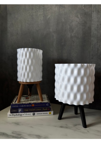 Işık Dalgası - 3D Ince Masa Lambası indirimleri