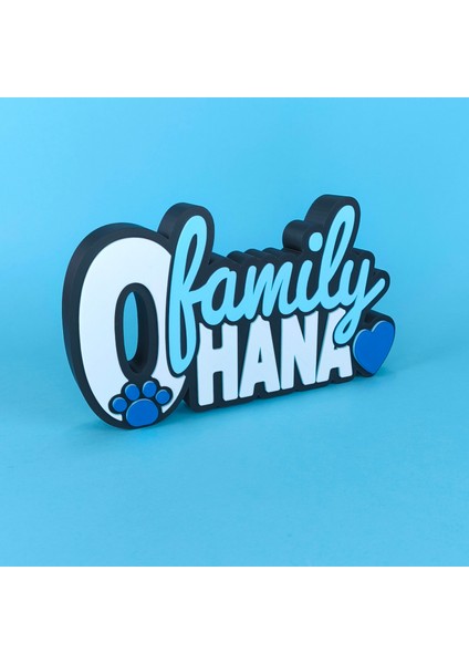 Stitch Ohana Işık Kutusu ve Masa Çerçevesi - LED Lamba Seti modelleri