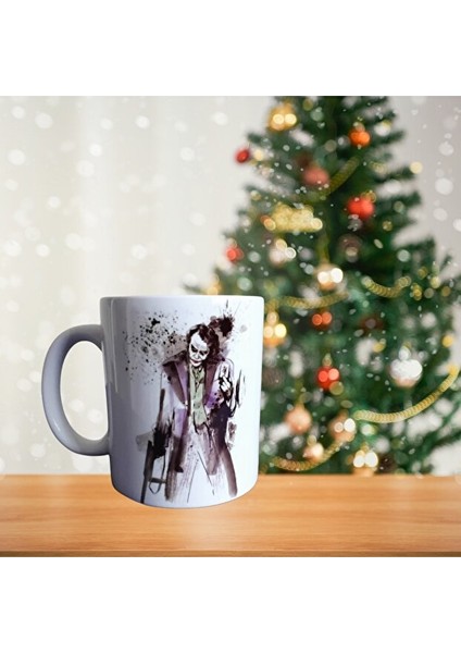 Joker - Batman - Super Kahraman - Super Hero Film Temalı Porselen Kupa