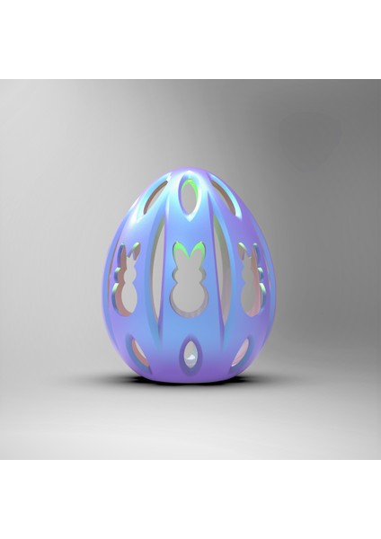 Yumurta Tealight Kapağı -Tavşanlar