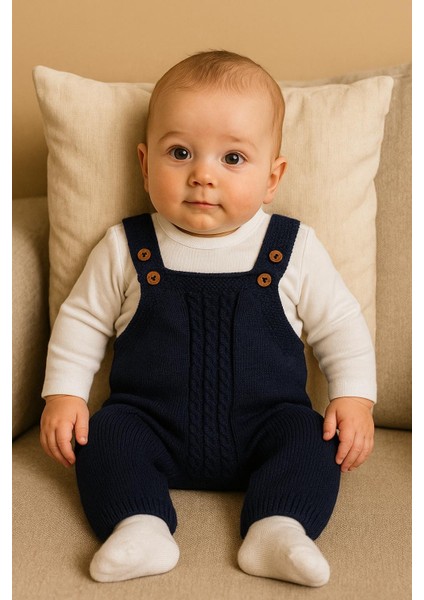 Erkek Lacivert Triko Örme 2'li Takım % 100 Pamuk fiyatları