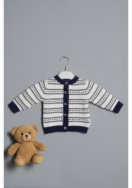 Erkek Lacivert Triko Örme 2'li Takım % 100 Pamuk