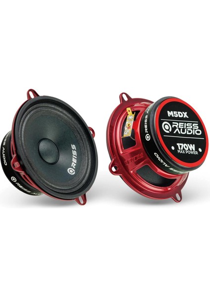 Reıss Audıo RS-M5DX Oto Midrange 13CM 170 Watt (60 Rms) 2 Adet