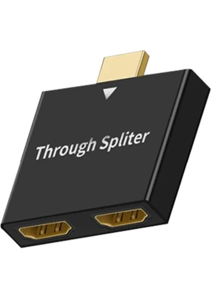 Hdmı çoğaltıcı adaptör 2 Hdmı 1080p görüntü ve ses aktarımı çoğaltıcı adaptör indirimleri