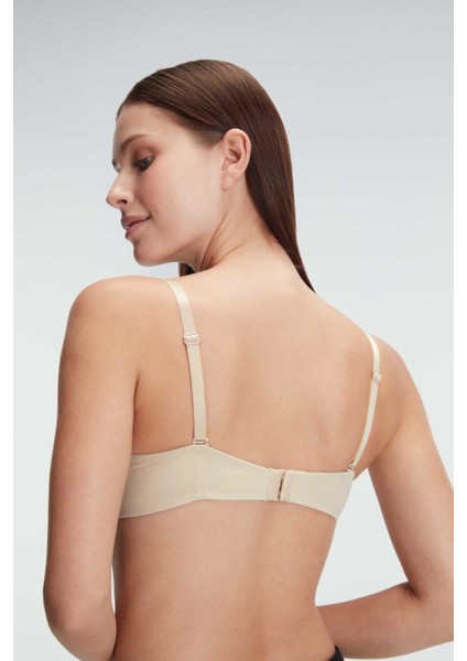 Balenlidestekli Dolgulu Askıları Çıkabilen Günlük Klasik T-Shirt Sütyeni fiyatları