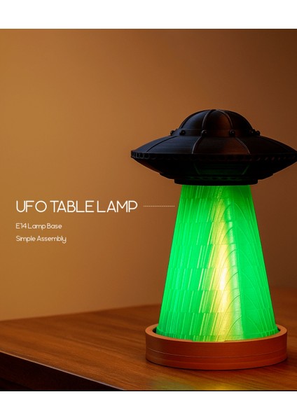 Ufo Kaçırma Masa Lambası