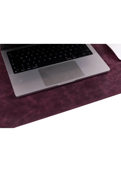 Doğal Deri Masa Matı (37 cm x 80 cm) Kızıl Kırmızı indirimleri