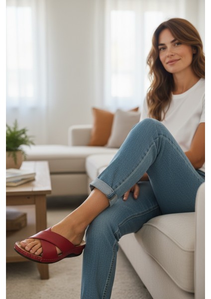 Tam Ortopedik Anatomik Taban Topuk Dikenine Uygun Terlik 994 fırsatları