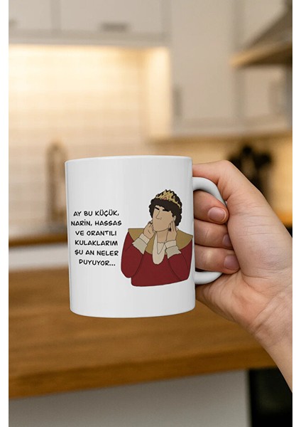 Prens Kulaklarım Şuan Neler Duyuyor Baskılı Prens Kupa Bardak