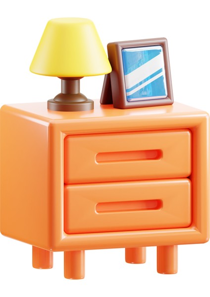 Çocuklar Için 3D Mobilya Modelleri ve Ayrıca Yazdırılabilir