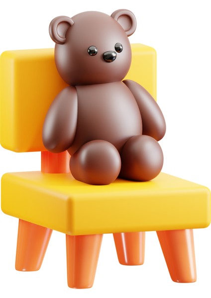 Çocuklar Için 3D Mobilya Modelleri ve Ayrıca Yazdırılabilir modelleri