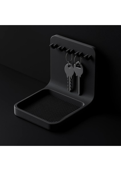 Tepsili Şık Anahtarlık - 3D Yazdırılabilir Duvar Düzenleyici