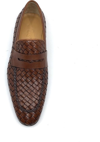 Özel Örgülü Klasik Erkek Ayakkabı 2090 698 Taba modelleri