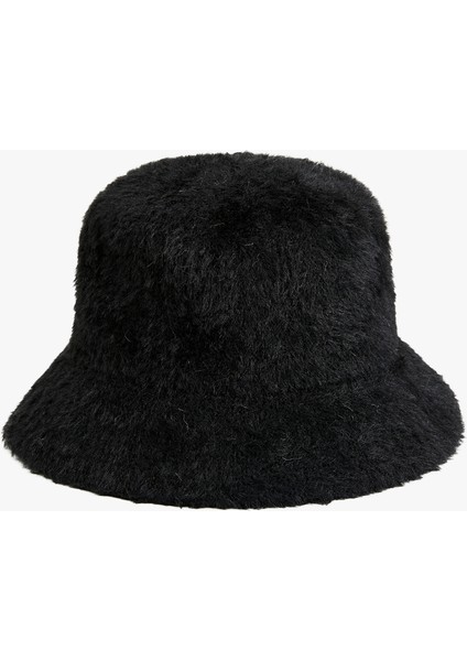Peluş Bucket Şapka