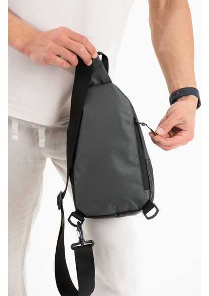 Su Geçirmez Çok Bölmeli Göğüs ve Omuz Çapraz Erkek Çantası fiyatları