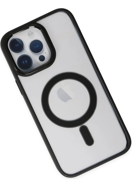 iPhone 14 Pro Kılıf Room Magneticsafe Silikon - Siyah modelleri