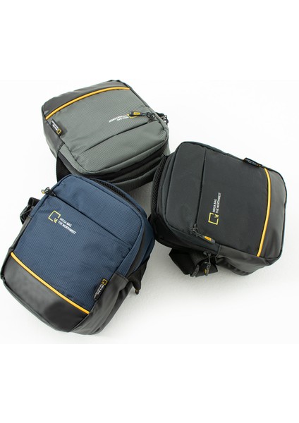 Outdoor Serisi Imperteks Kumaş Şık ve Fonksiyonel Erkek Bel Omuz Göğüs Çapraz Çantası