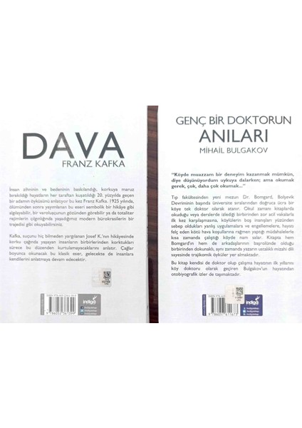 Indigo Kitap Genç Bir Doktorun Anıları - Dava fiyatları