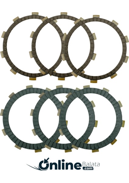 Cf Moto Sr 250 2021 Model Debriyaj Balatası Takım GVS2021