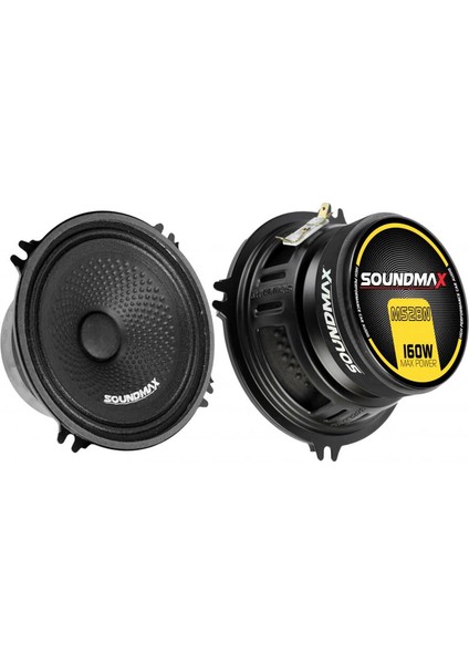 SX-M52BN Oto Midrange 13CM 160 Watt (80 Rms) 2 Adet
