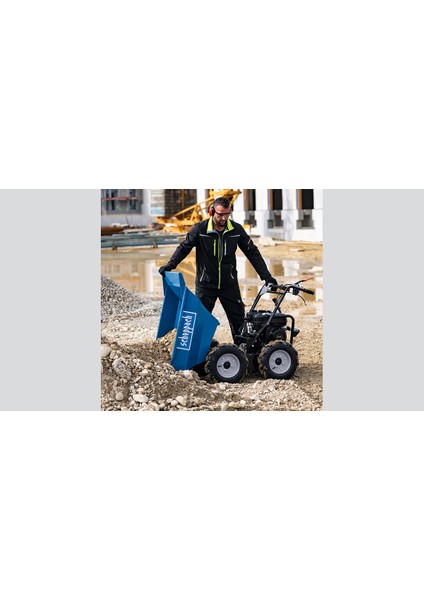 DP3000 Benzinli Mini Dumper 4x4 5.6 Hp 300 kg Kapasiteli (Harç-Toprak-Kum Taşıma) - 5908802903 modelleri