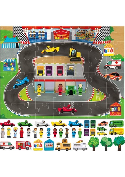 Gıant Playset Puzzle The Gran Prıx ( Dev Oyun Seti Bulmacası) fiyatları