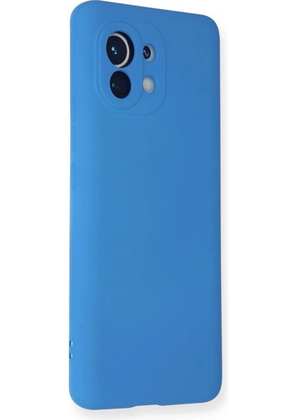 Xiaomi Mi 11 Kılıf Nano Içi Kadife Silikon - Mavi fiyatları