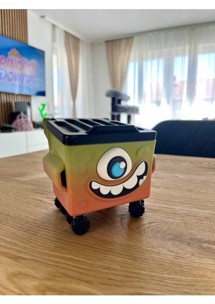 Monster Çöp Konteyneri / Çöp Kutusu / Düzenleyici