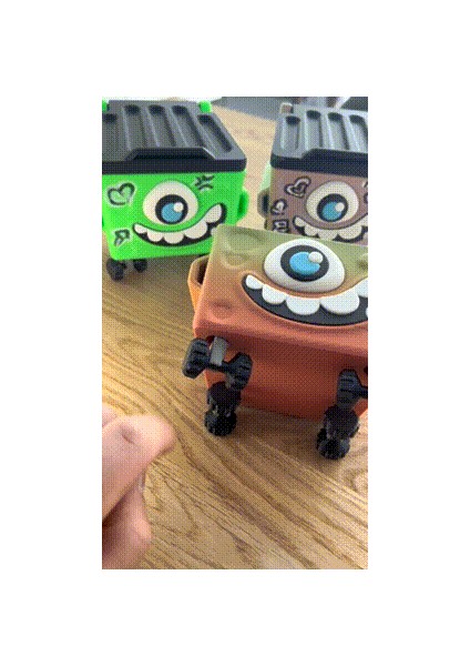 Monster Çöp Konteyneri / Çöp Kutusu / Düzenleyici fırsatları