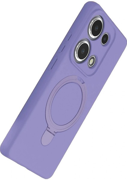 Xiaomi Redmi Note 13 Pro 4g Regal Magsafe Standlı Kapak - Lila fırsatları