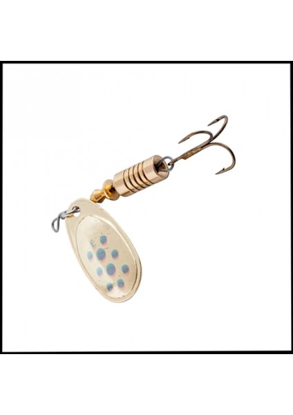 Uyguna-Yakala Altın Mavi -7g-Alabalık/turna/levrek Olta Kaşığı Döner Kaşık -KAS.734