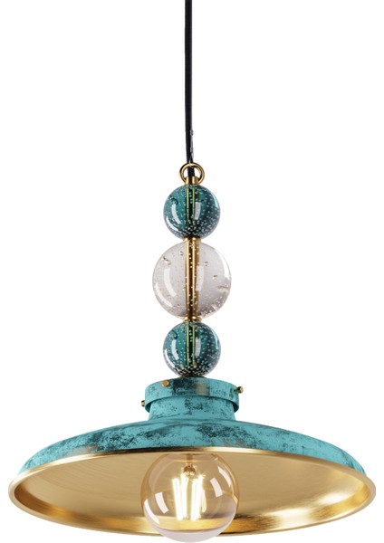 Kvkz Yeşil Pirinç Lamba, Sku. 5423 Pikartlights Tarafından modelleri