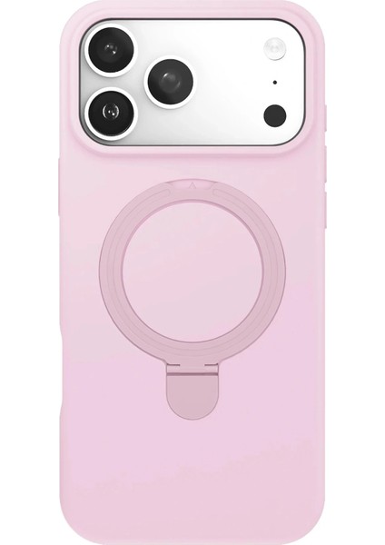 Apple iPhone 17 Pro Regal Magsafe Standlı Kapak - Açık Pembe fiyatları