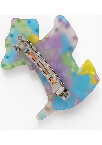 Scottish Köpekcik Klipsli Lüks Kemik Toka