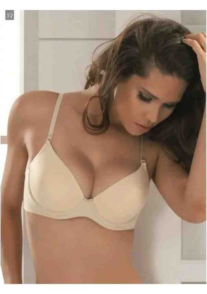 Kadın Ten Destekli Dolgulu LJ7080 Basic Sütyen
