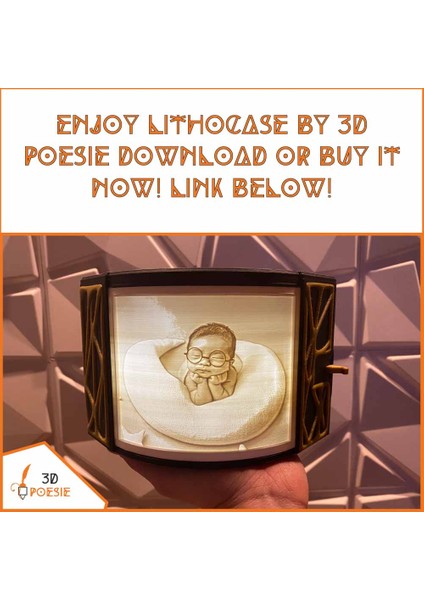 Lithocase V2 - 3D Poesie'den Lithophane Lamba fiyatları