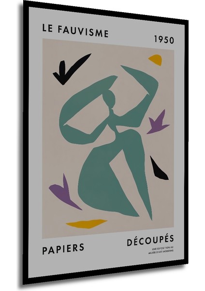 Çerçeve Görünümlü Fovizm Ilhamlı Soyut Dekoratif Ahşap Mdf Ev Duvar Tablo Dikdörtgen Ev Duvar Tablo modelleri