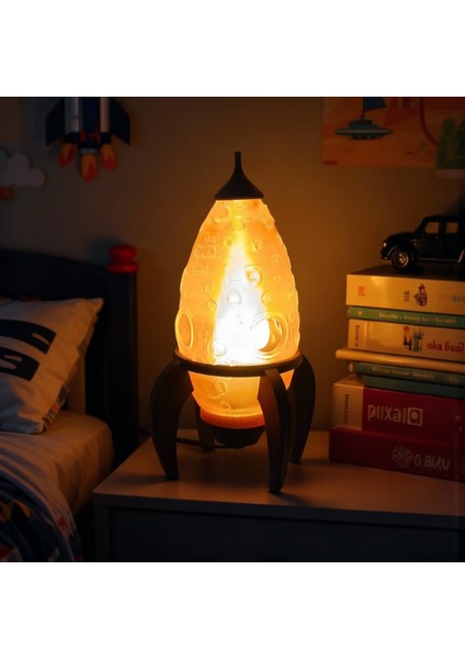 Retro Roket Lambası