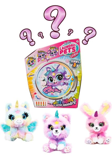 Laundro Pets Sürpriz Peluş - Seri 3