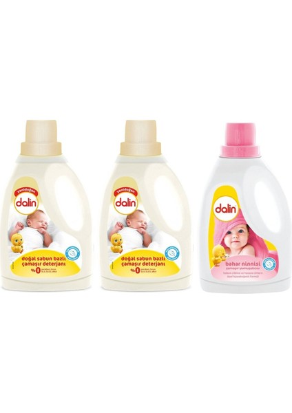 Sabun Bazlı Deterjan 2 Li Yumuşatıcısı Bahar Ninnisi 1500 ml