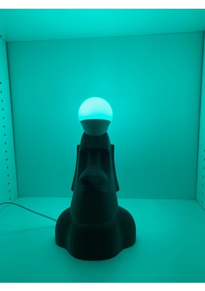 Moai Kafası - Parlak Fikir Lambası. (Çok Basit) fırsatları