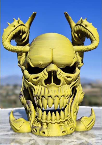 Mutasyon Kafatası – Lamba ve Heykel (3 Versiyon) fiyatları