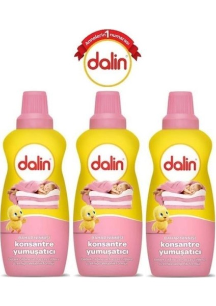 Çamaşır Yumuşatıcı Konsantre 1.2 Lt Bahar Ninnisi 3 Lü Set