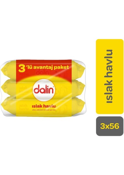 Mendil Tem. Refil 3'lü 3 Al 2 Öde