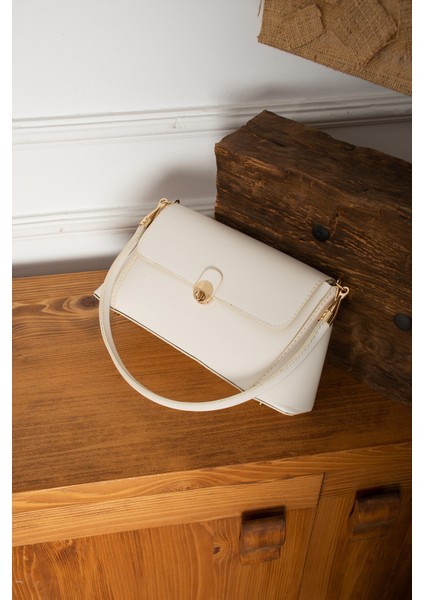 Gala Sert Kalıp Tek Omuz Askılı Kadın Omuz Çantası El Çantası, Şık Çanta, Baget Çanta