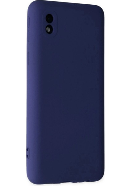Samsung Galaxy A01 Core Kılıf Nano Içi Kadife Silikon - Lacivert fiyatları