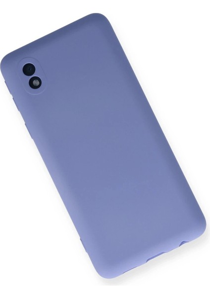 Samsung Galaxy A01 Core Kılıf Nano Içi Kadife Silikon - Lila modelleri